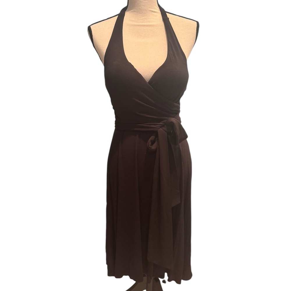 Victoria’s Secret Miraculous Bra halter dress. Black. Size 34A